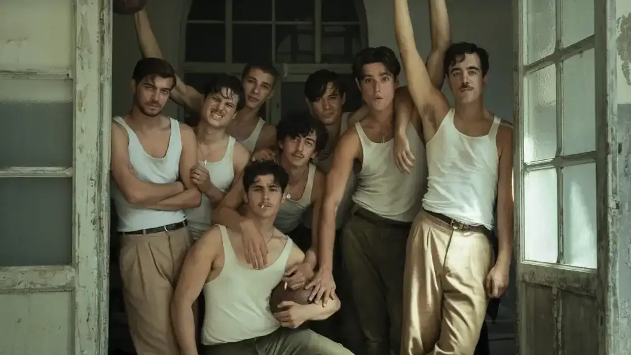 The cast of 'La Bola Negra'