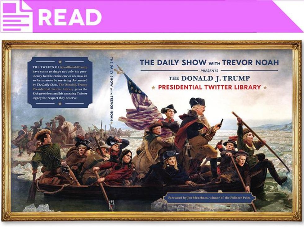 The Donald J. Trump Presidential Twitter Library