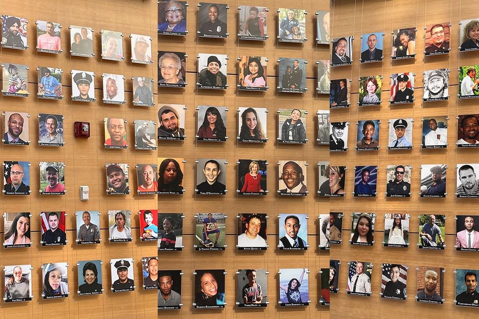 The Faces of Gun Violence photo art exhibit ATF headquarters Gun Violence Survivors summit