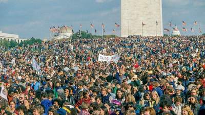 The first National March on Washington for Lesbian and Gay Rights 1979