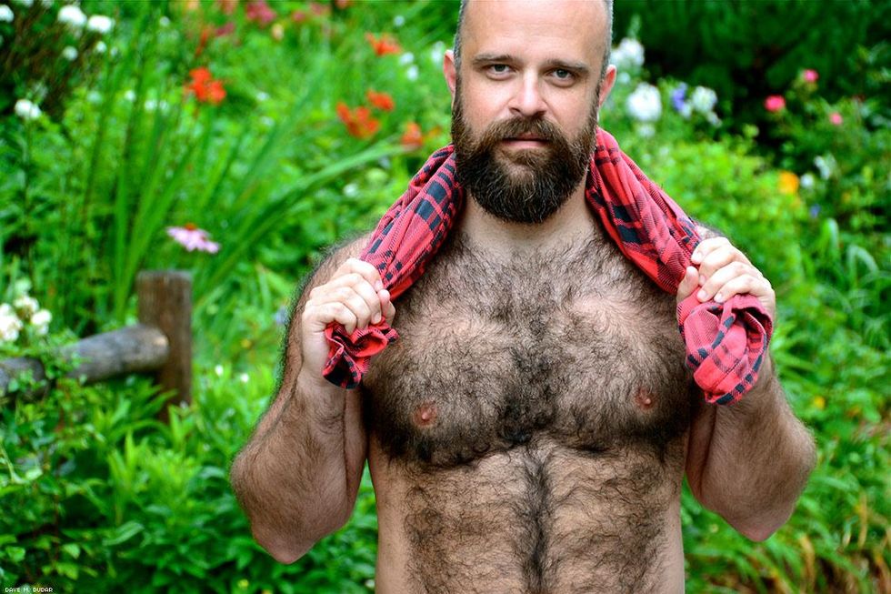 The handsomeness of men, in the best possible light.