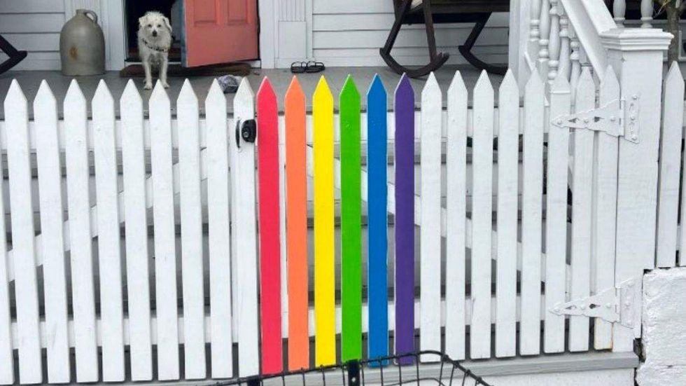 A Florida city fined a lesbian couple over a rainbow fence. Now they’re suing
