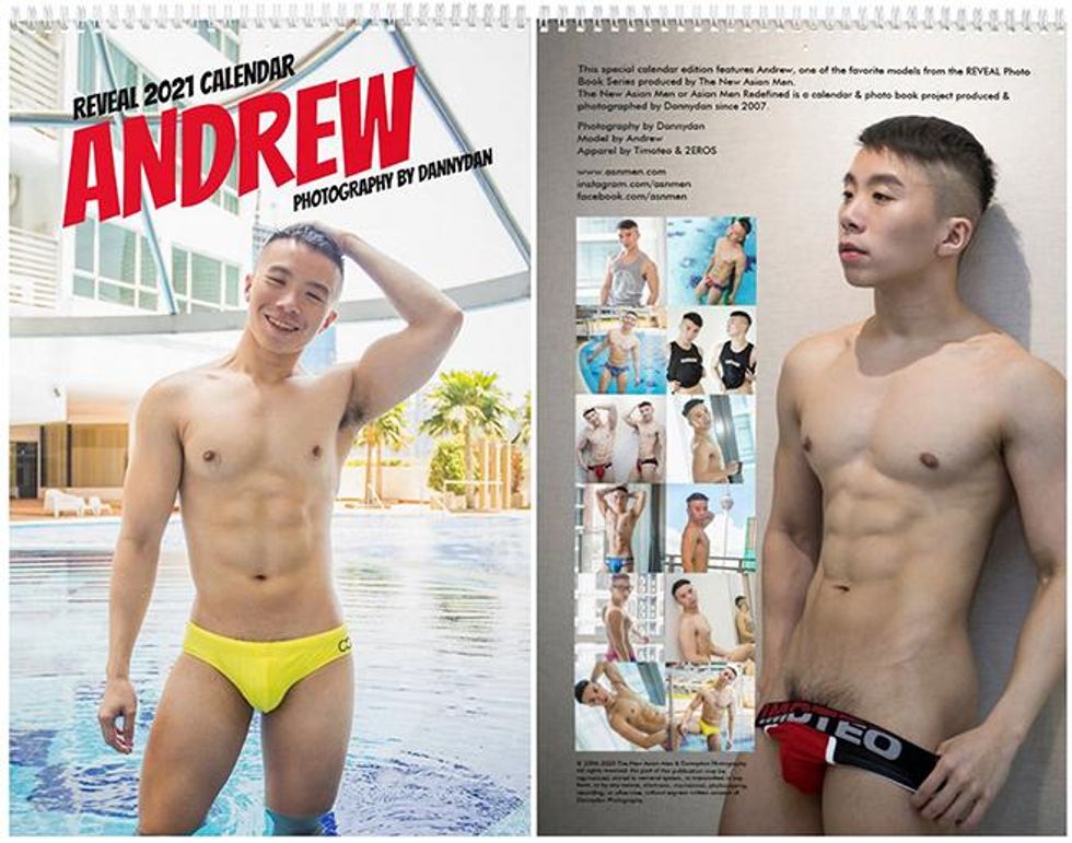 The New Asian Men Calendar