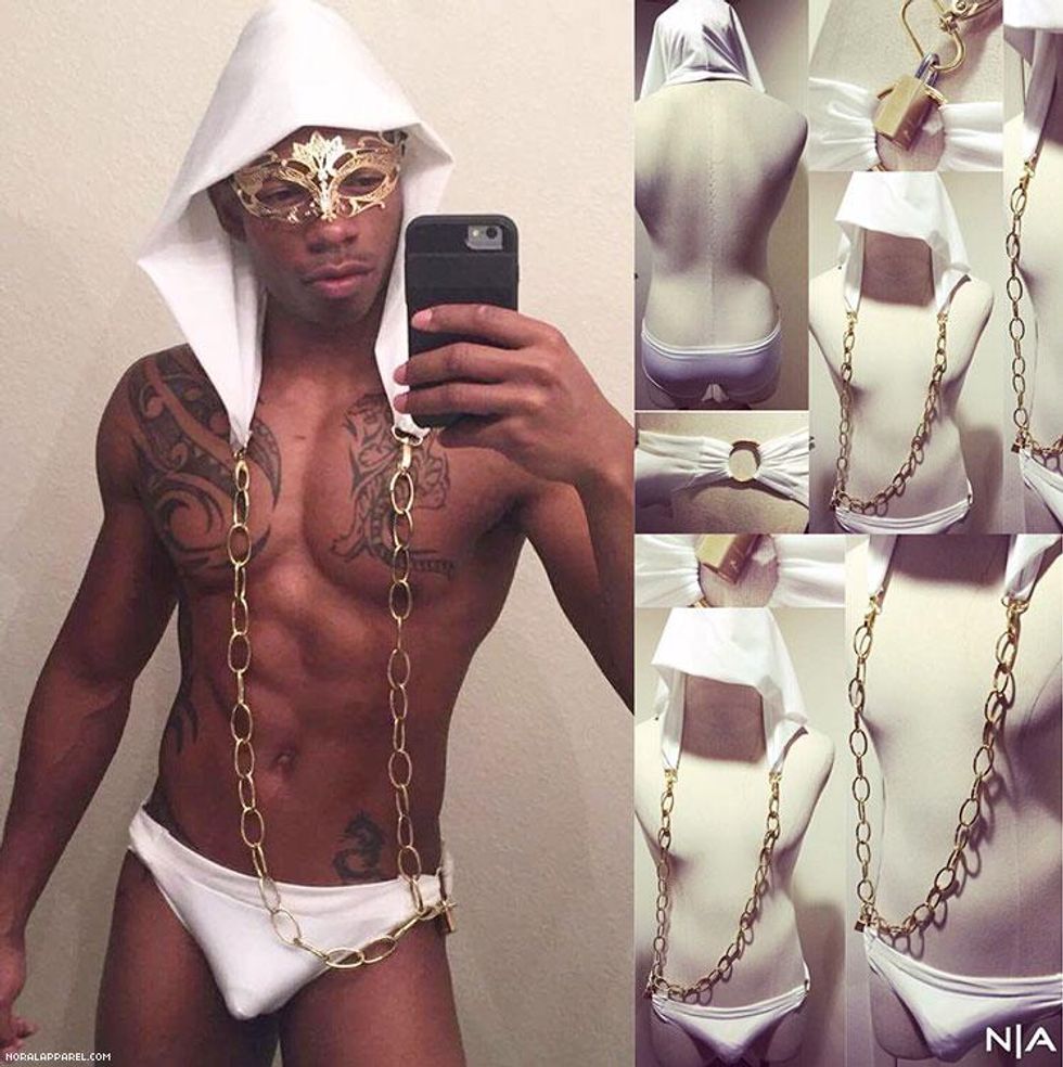 The NoRal Apparel Chain Hood with Brief