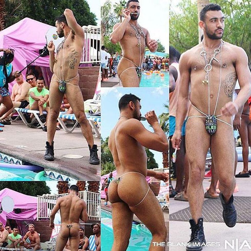 The NoRal Apparel On Fleek Sling. Photography: The Blank Images. Model: Nathaneal