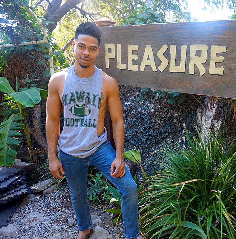 The pleasures of art models.