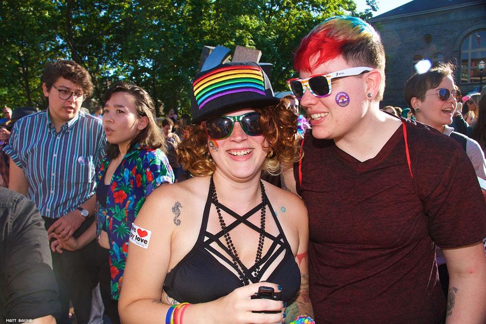 The Seattle Dyke March welcomes feminists, queers, and dyke-identified folks for a collaborative and celebratory day.