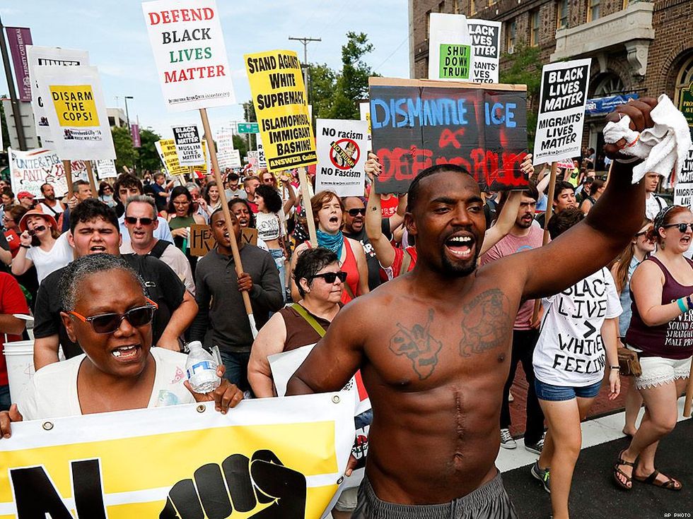 The Shut Down Trump & the RNC protest July 17 in Cleveland