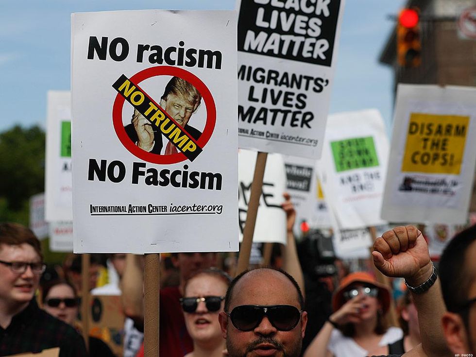 The Shut Down Trump & the RNC protest July 17 in Cleveland