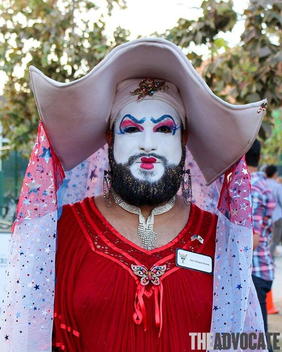 The Sisters of Perpetual Indulgence were there.