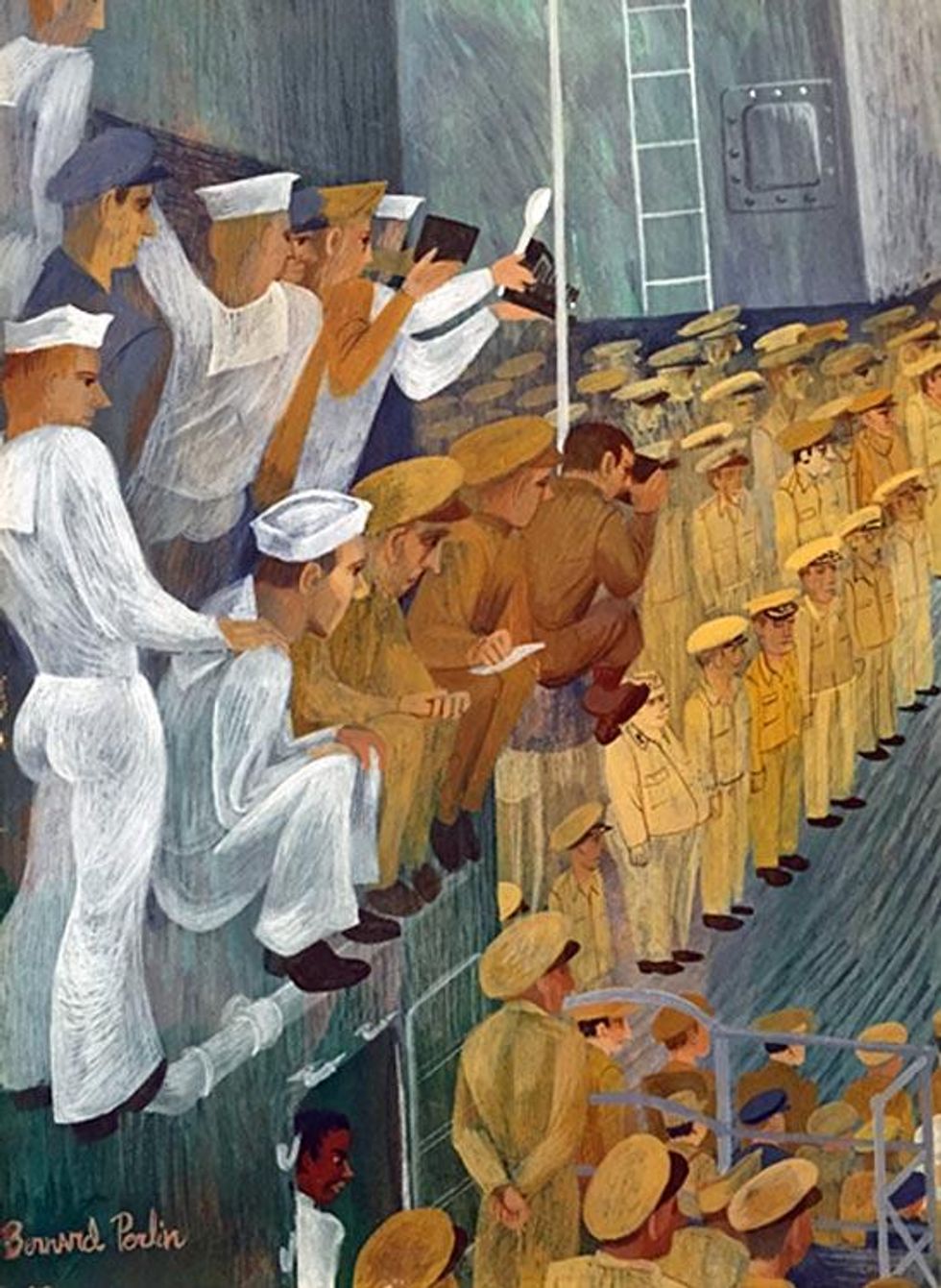 The Surrender (detail) (1945)