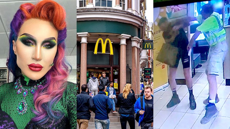 The Vivienne Drag Race UK McDonalds Sucker Punched During Argument
