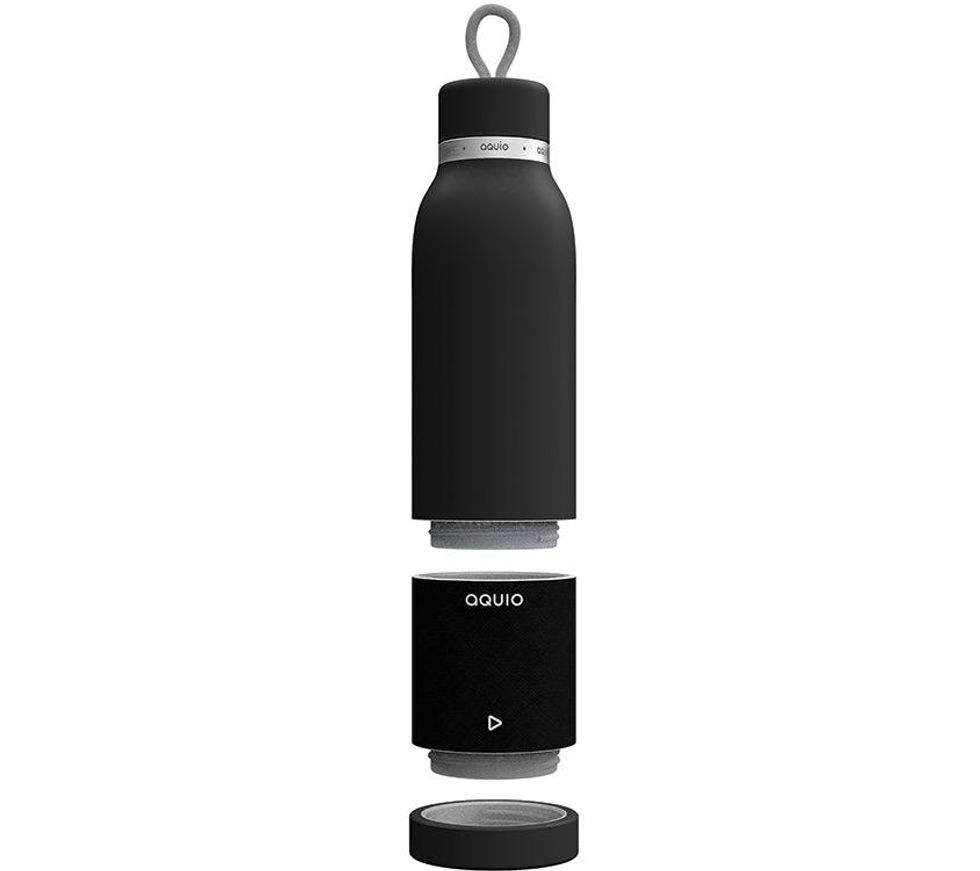 The waterproof Aquio Bottle Speaker also keeps things cold up to 24 hours. ($70, AquioBottles.com)