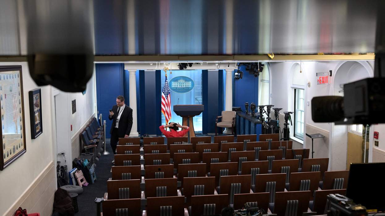 The White House Press Briefing Room