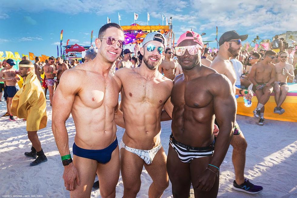 The  Winter Party Festival produced by the  National LGBTQ Task Force is one of the world\u2019s largest and best-loved celebrations for the lesbian, gay, bisexual, transgender and queer community.
