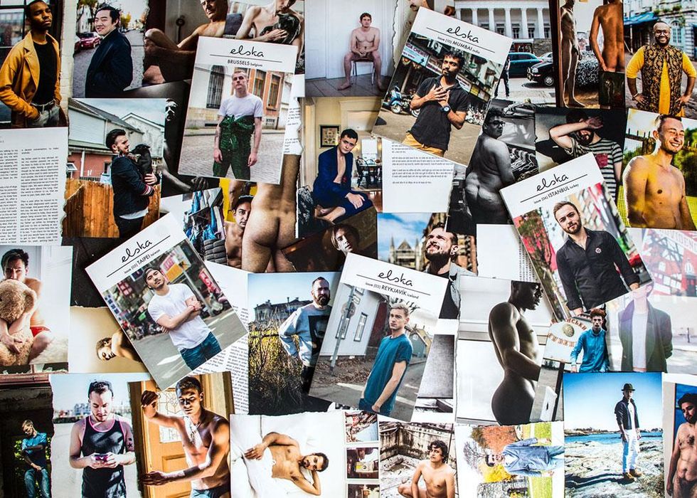 The worldly magazine of men who will undress for the camera and tell their stories celebrates their second anniversary.