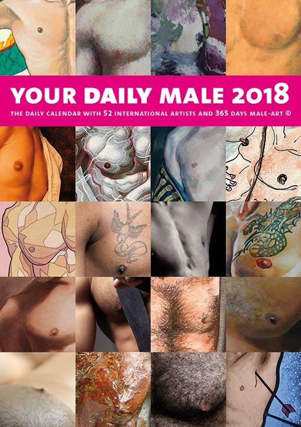 This annual day calendar from MooiMan is a reason to look forward to the next year.