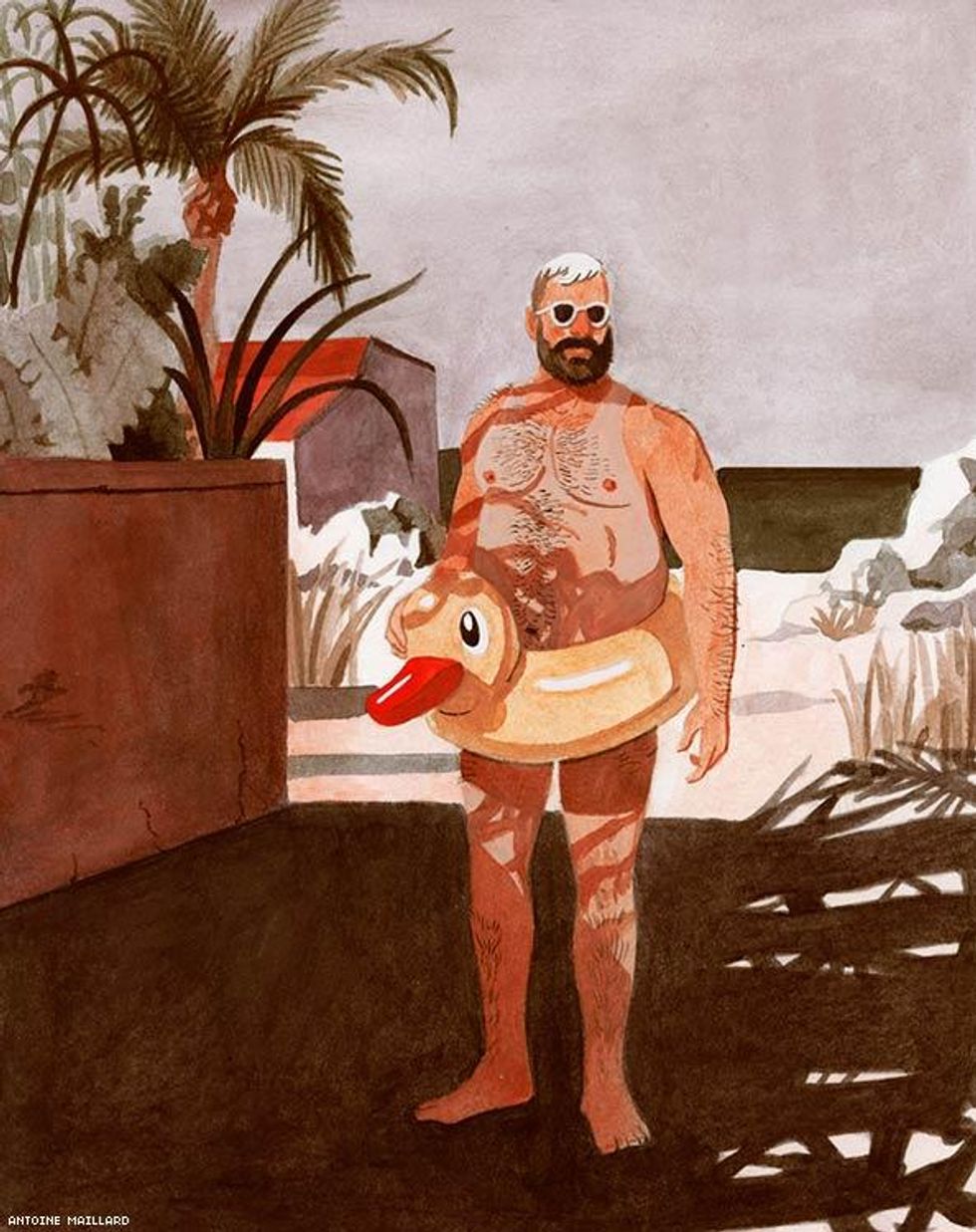 This art collective casts a benevolent yet subversive glance on the male body.