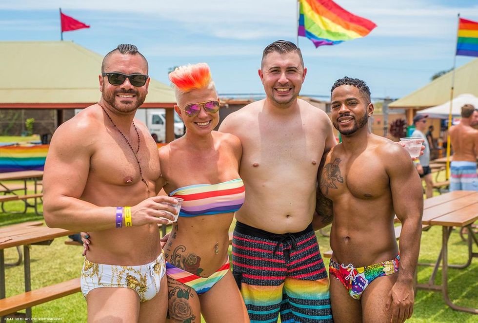 This "fun-raiser" gets everybody ready for the annual Hawaii Pride celebration in October.