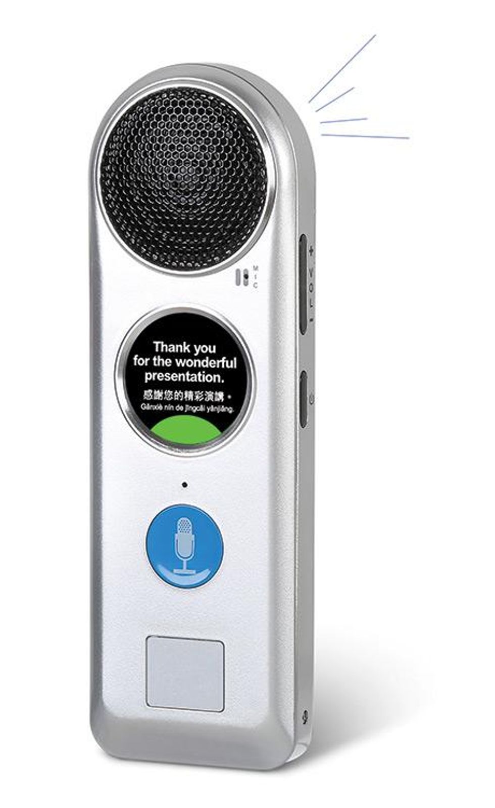 This innovative Two- Way Live Conversation Speaking Translator provides instant, two-way verbal communication between people that don\u2019t share a common language.