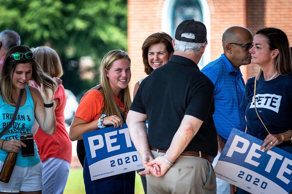 This Is What a Pete Buttigieg Rally Looks Like in South Carolina