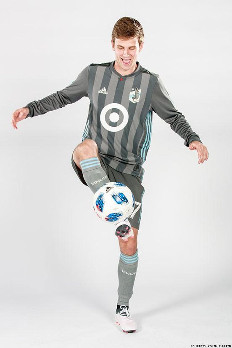 This summer, Collin Martin came out of the closet and onto the field.