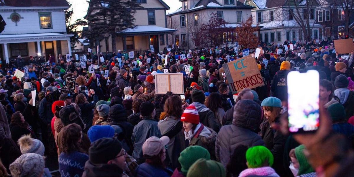 Vigil for Renee Nicole Good becomes a call to action against ICE