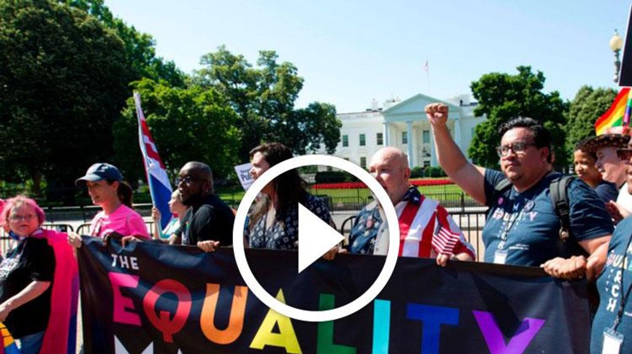 Thousands Protest Trump, Rally to Protect LGBT Rights at D.C. Equality ...