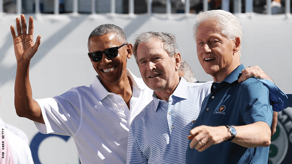 three former presidents
