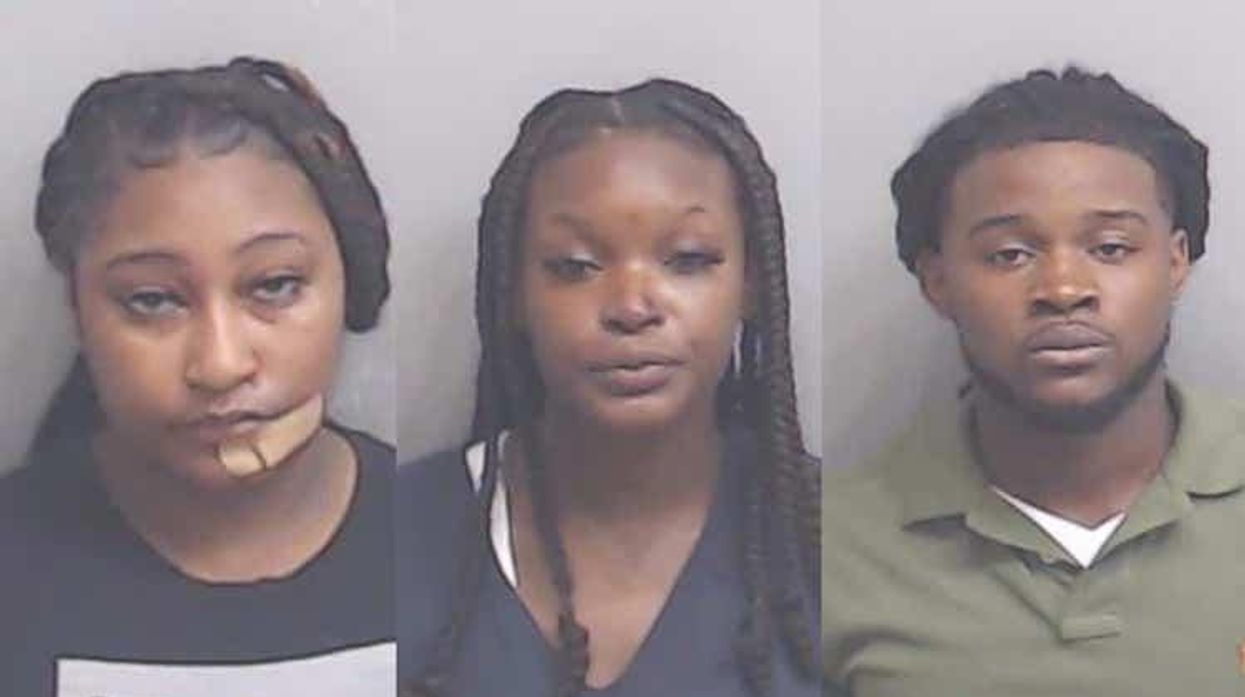 Three people arrest4ed.