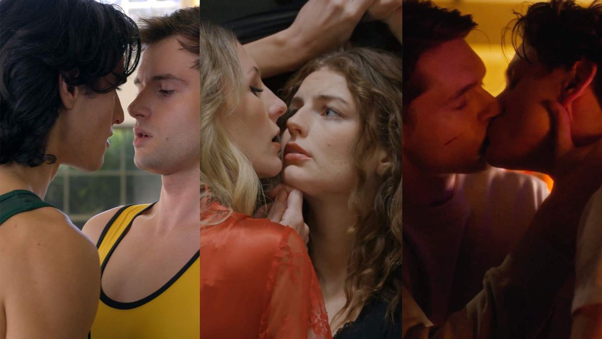 Three scenes from different ​My Drama vertical romances.