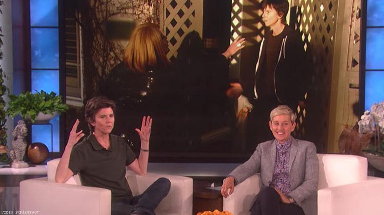 Tig Notaro and Ellen DeGeneres