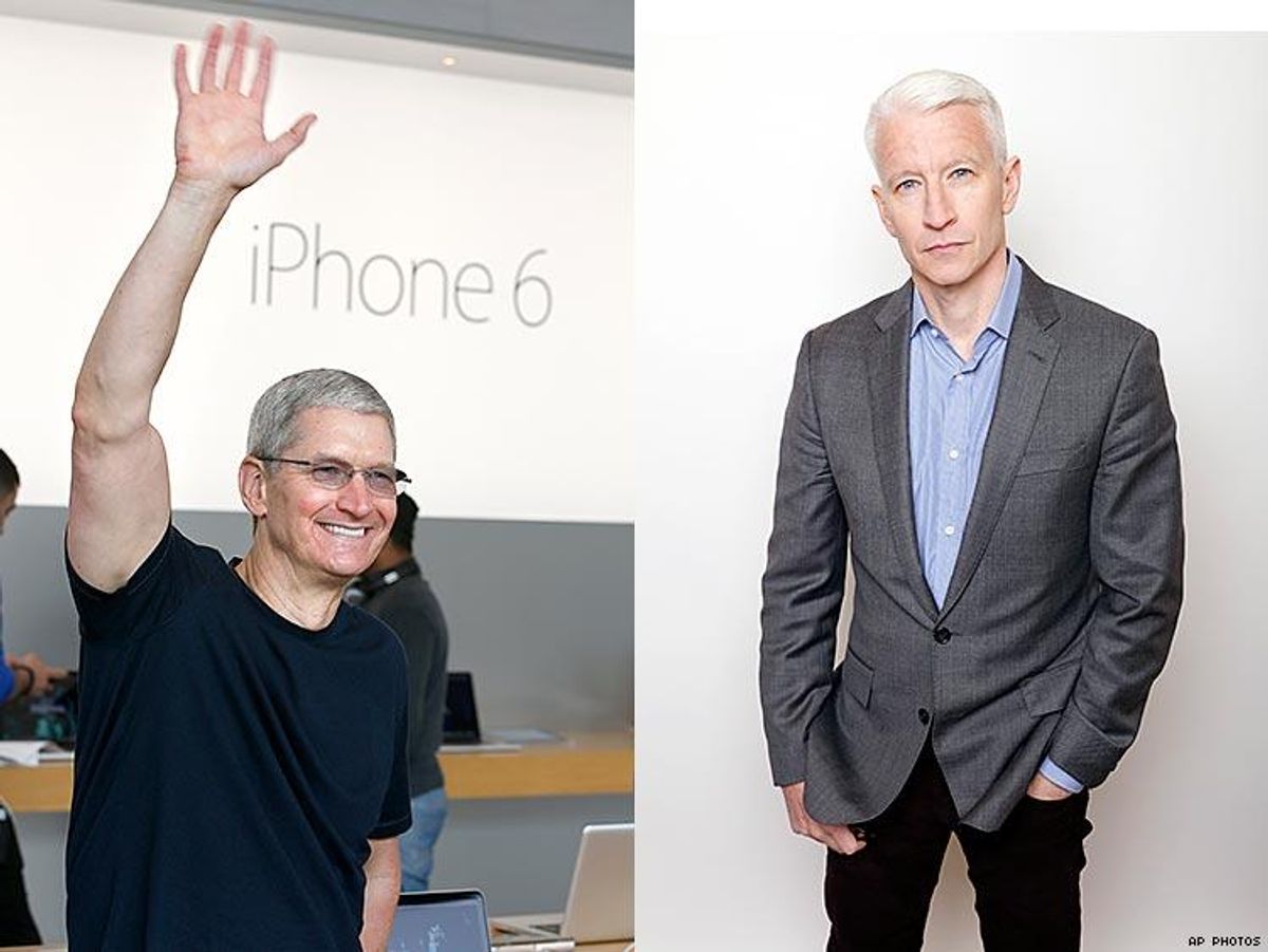 tim cook, anderson cooper