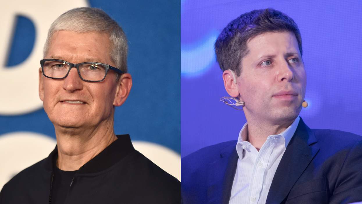 Tim Cook; Sam Altman