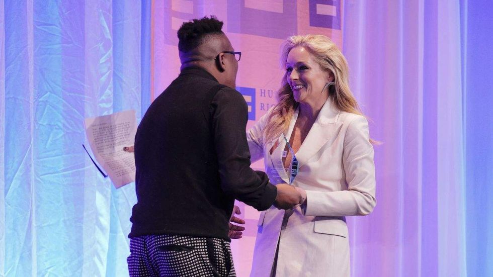 Tituss Burgess and Jane Krakowski