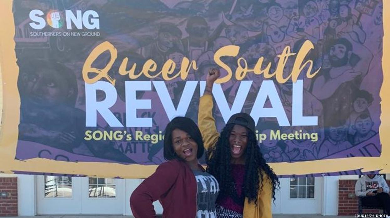 TLC@SONG Southern Regional Organizer Kayla Gore and TLC Organizing Program Associate Micky Bradford