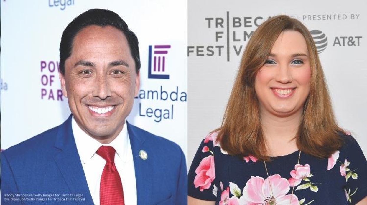 Todd Gloria and Sarah McBride