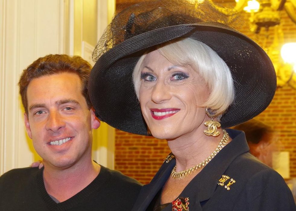 Todd stein co chair of flipside with mc and presentor donna sachet