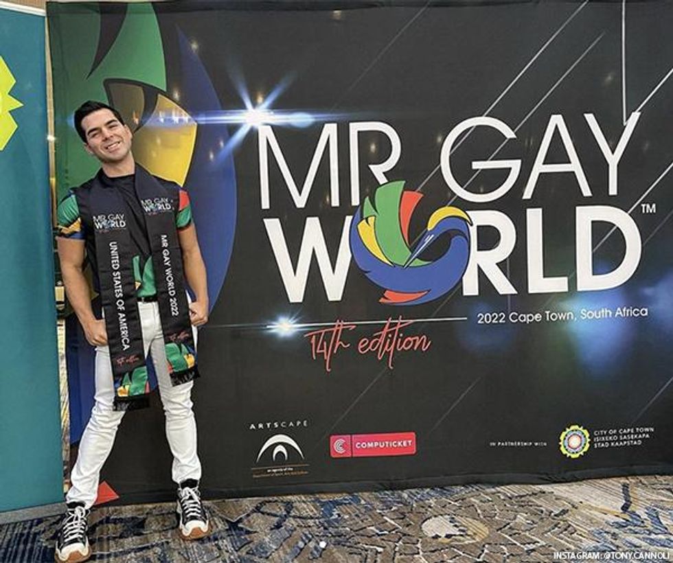 Tonny Cannoli, Mr. Gay World USA
