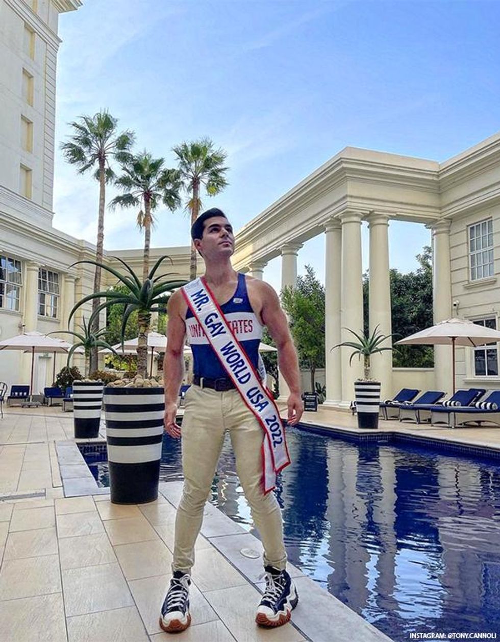 Tonny Cannoli, Mr. Gay World USA