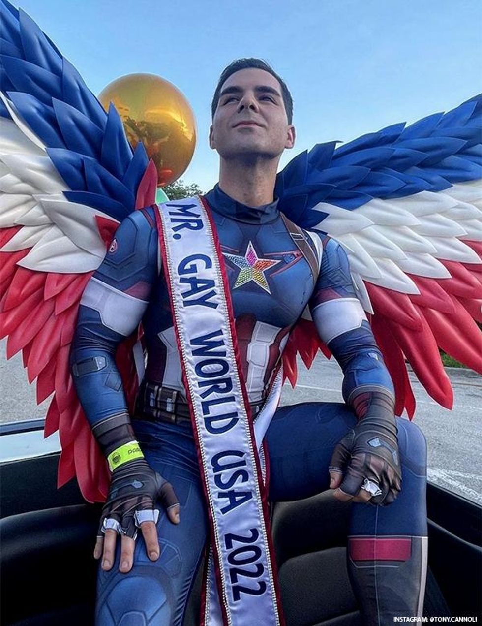 Tonny Cannoli, Mr. Gay World USA