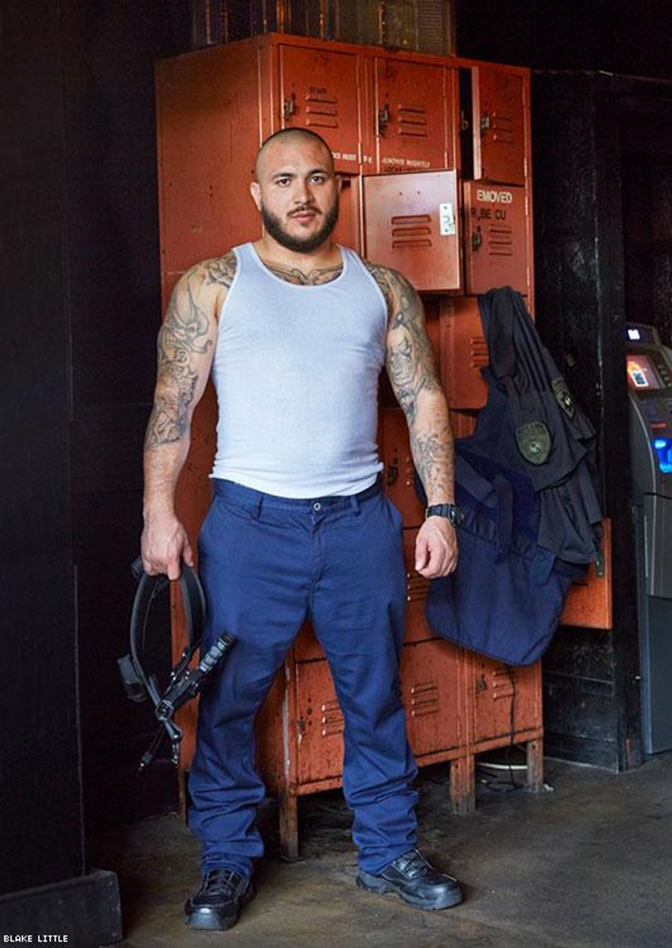 Tony, Lockers, Silver Lake, Calif., 2015