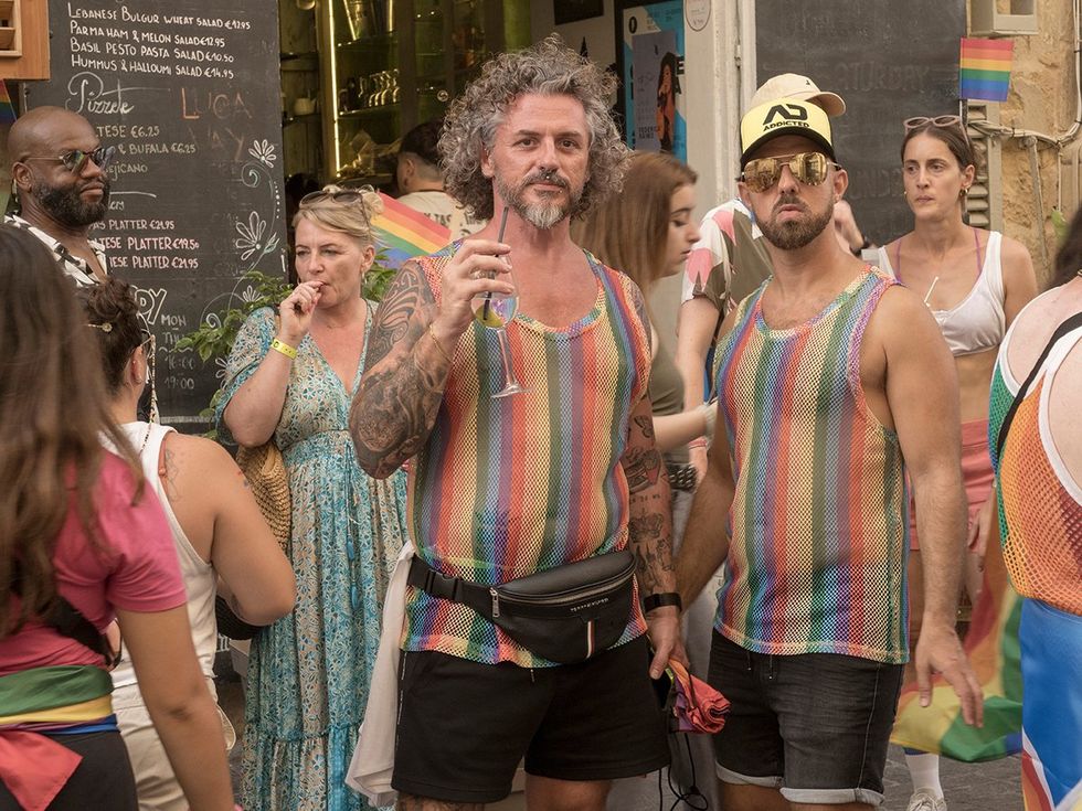 Top 15 safest countries for LGBTQ+ travelers - Family celebrating Malta Pride Week 2022 in Valletta, Malta