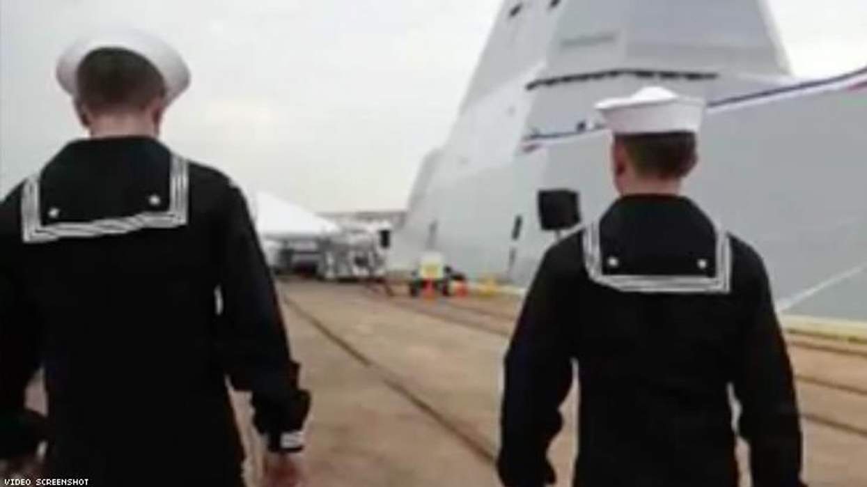 Top Enlisted Sailor Say He's Honored to Serve With Transgender Troops