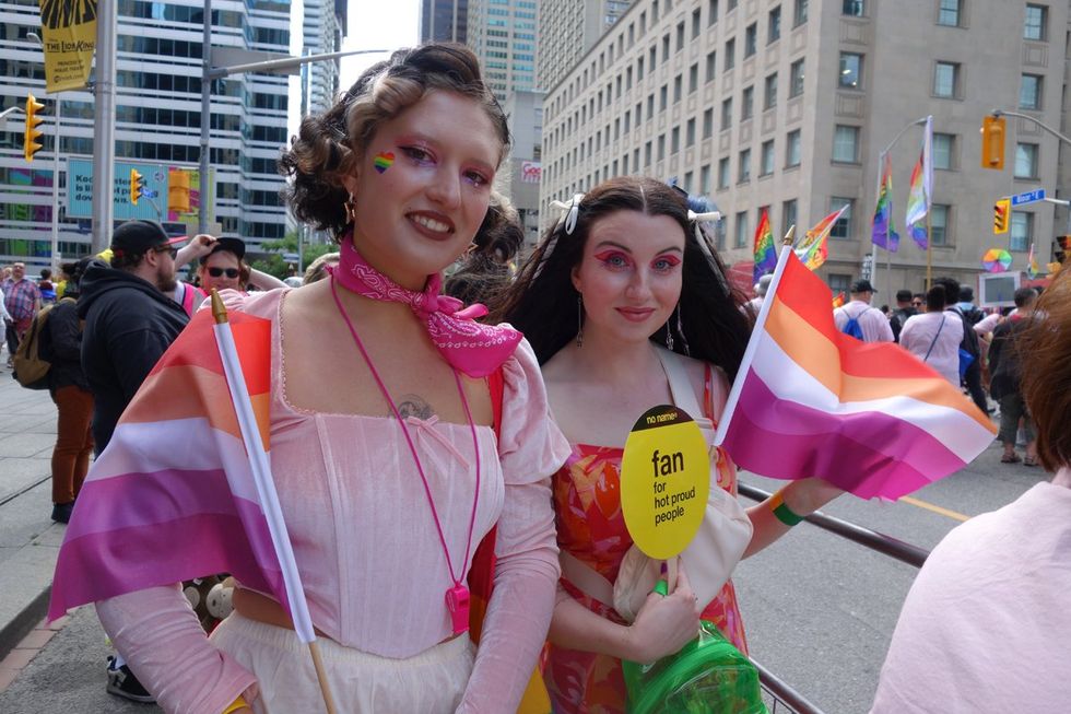 Toronto LGBTQ pride parade dyke march transgender liberation 2024