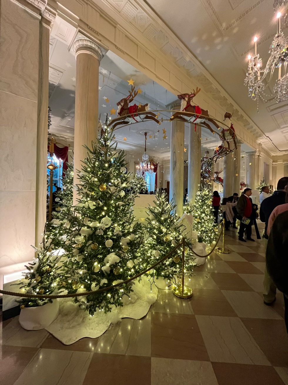 Tour White House Holiday Decorations 2023