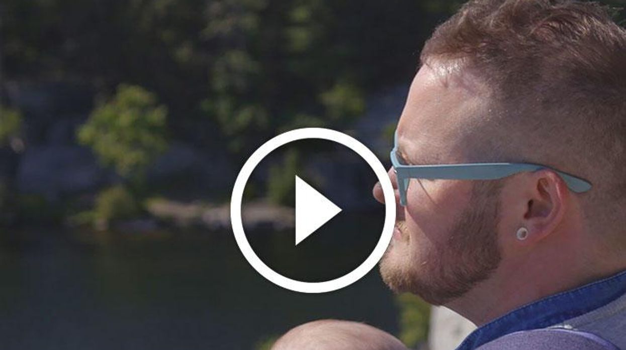 trans father parenting video