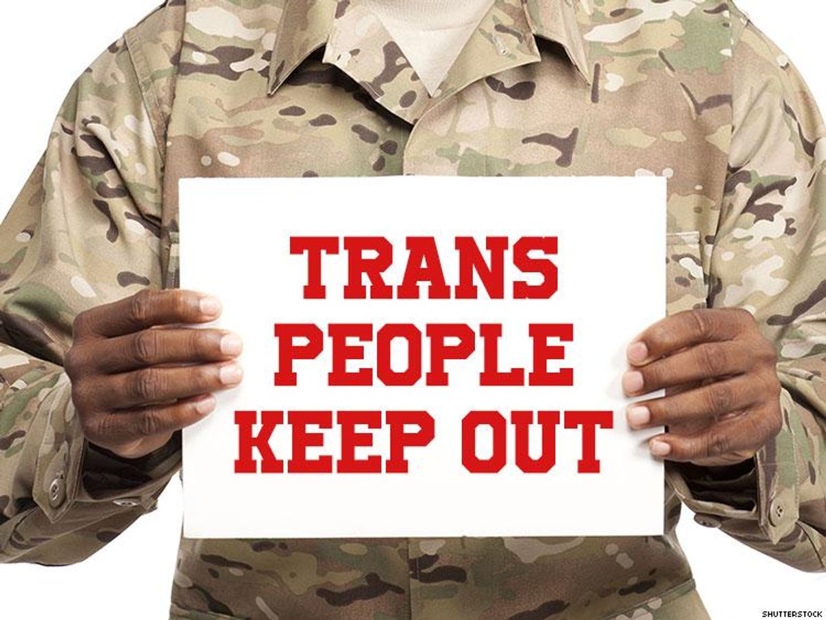 Trans People Keep Out