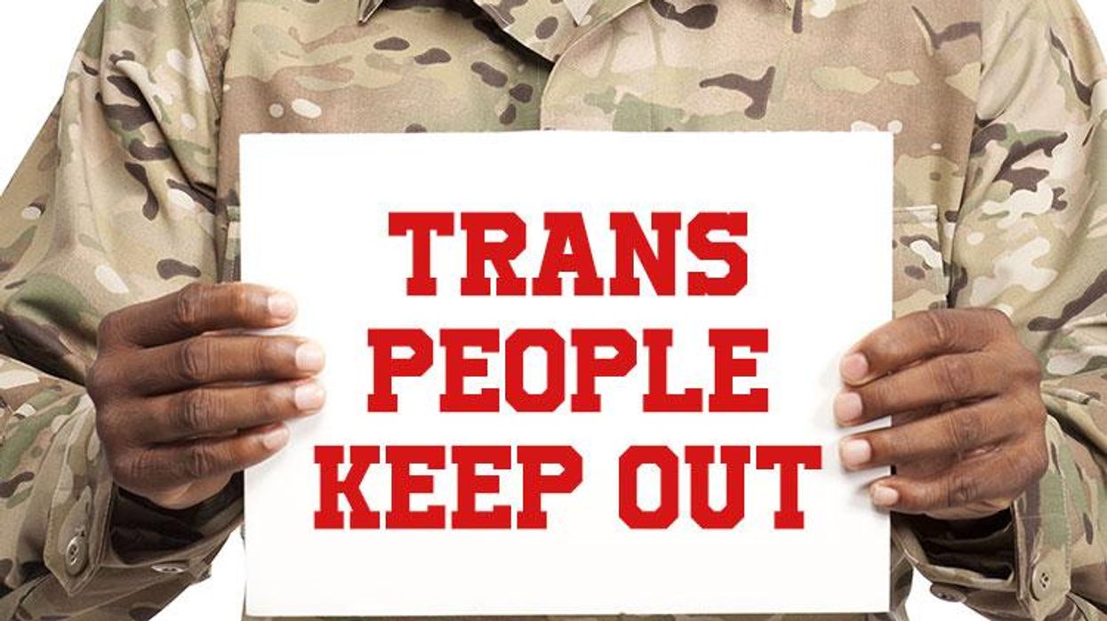 Trans People Keep Out