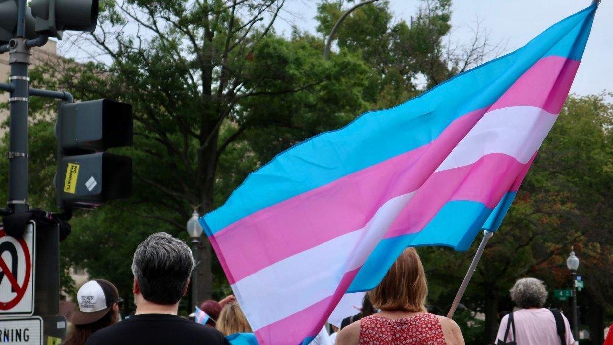 trans pride flag